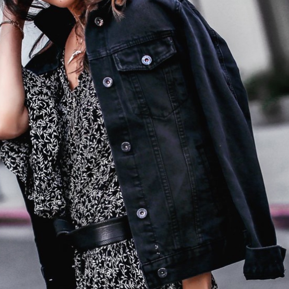 Black Denim Jacket